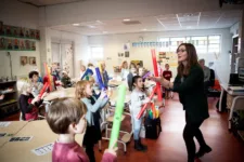 Kunstdocent voor de klas